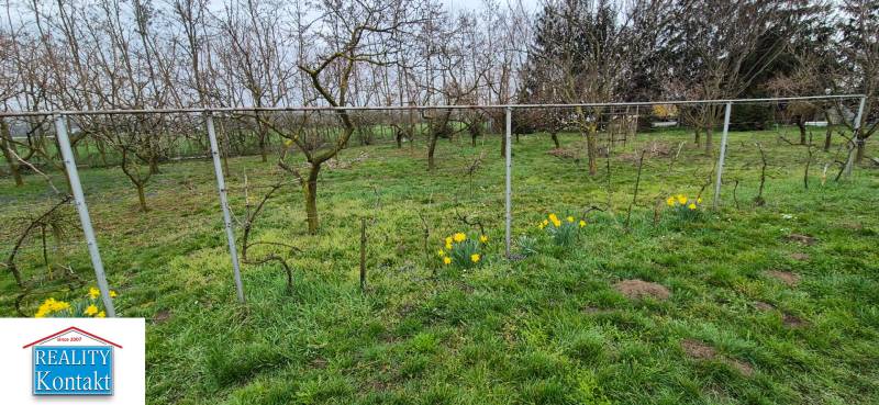 Eladó kiváló kert 1640 m2 +ház - nyaraló - Pačérok Kolárovo