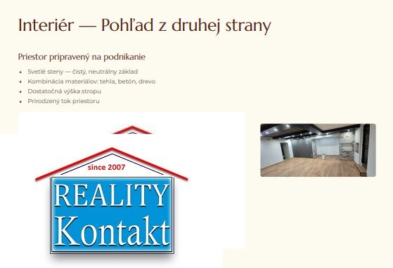 Kiadó Üzlethelység, Üzlethelység, Centrum, Nové Zámky, Szlovákia